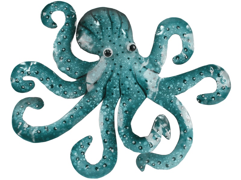 20130 Metall Octopus 35cm mit Haken
