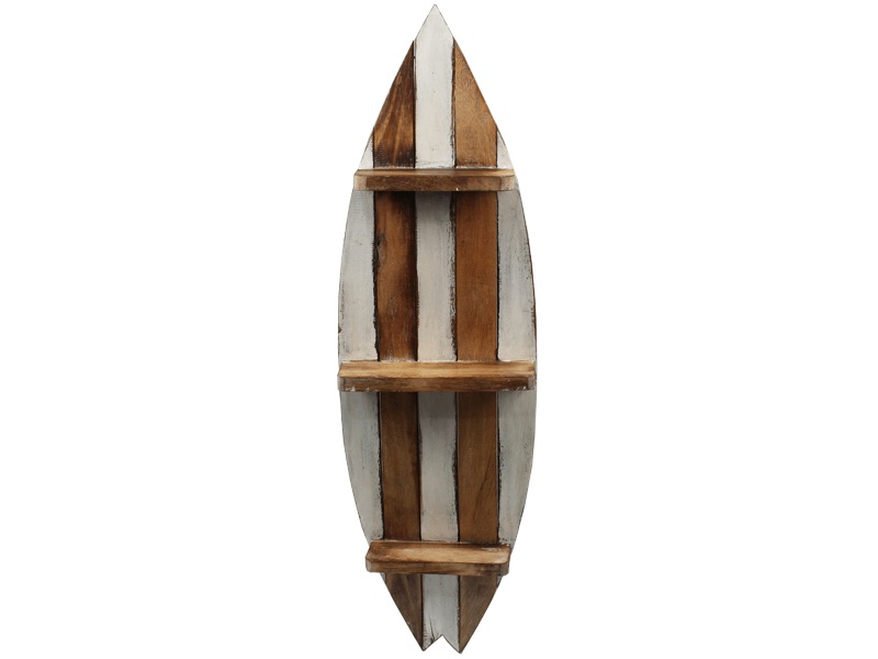 VORORDER-2026-20487 Deko Surfbrett braun 106cm