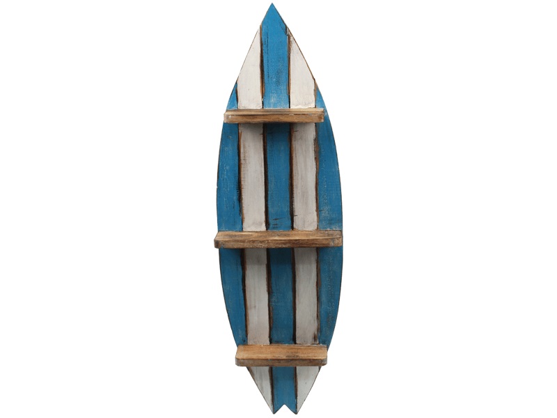 VORORDER-2026-20488 Deko Surfbrett hellblau 106cm