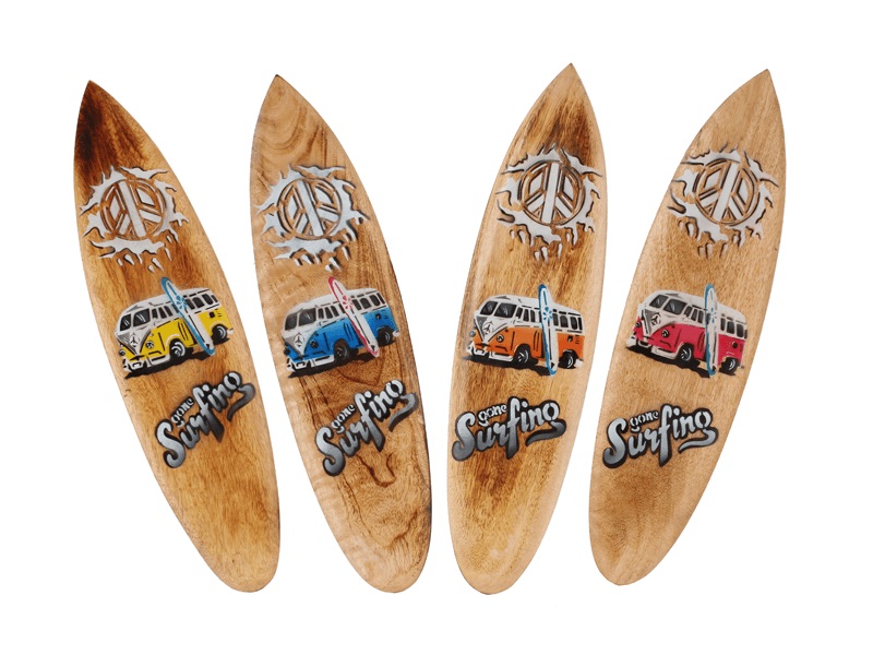 VORORDER-2026-20493 Deko Surfbrett Bus 40cm