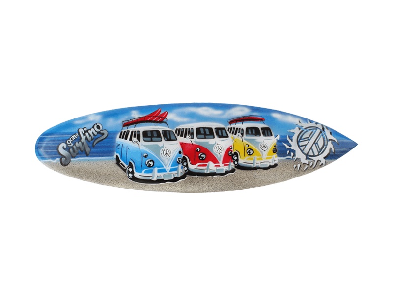 VORORDER-2026-20494 Deko Surfbrett Bus 50cm