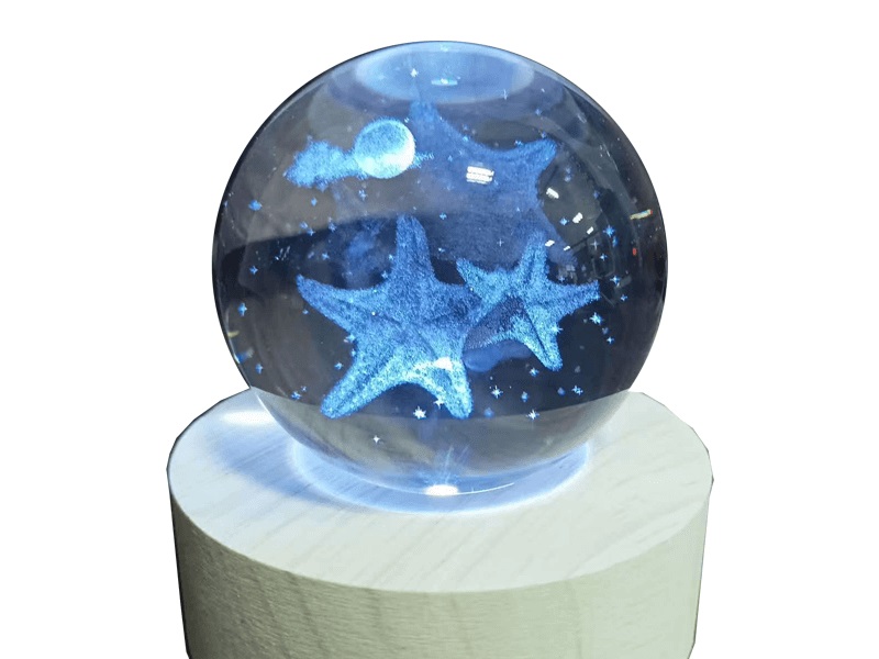 VORORDER-2026-21263 Laser Glas Quader rund 60mm