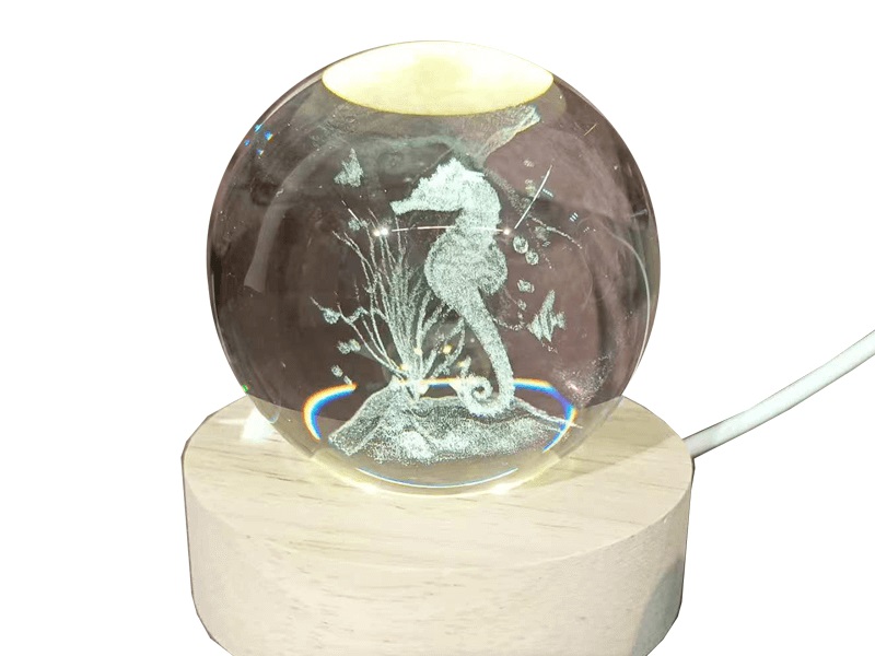 VORORDER-2026-21264 Laser Glas Quader rund 60mm