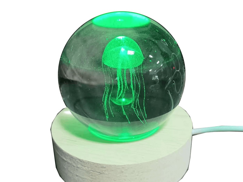 VORORDER-2026-21265 Laser Glas Quader rund 60mm