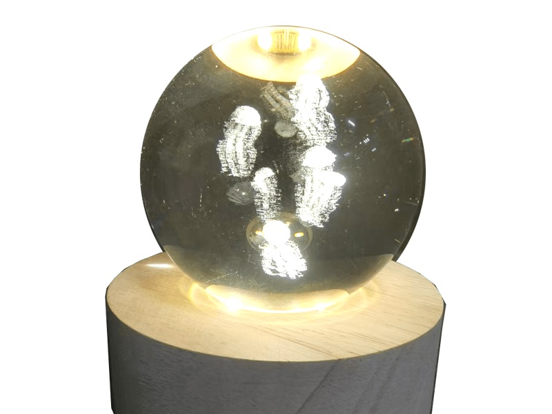 VORORDER-2026-21266 Laser Glas Quader rund 60mm