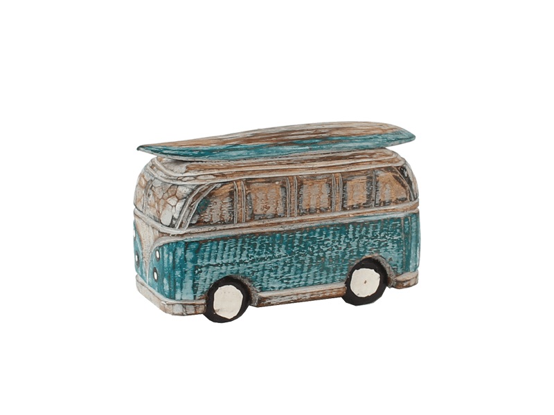 VORORDER-2026-21431 Holz Bus blau 15cm