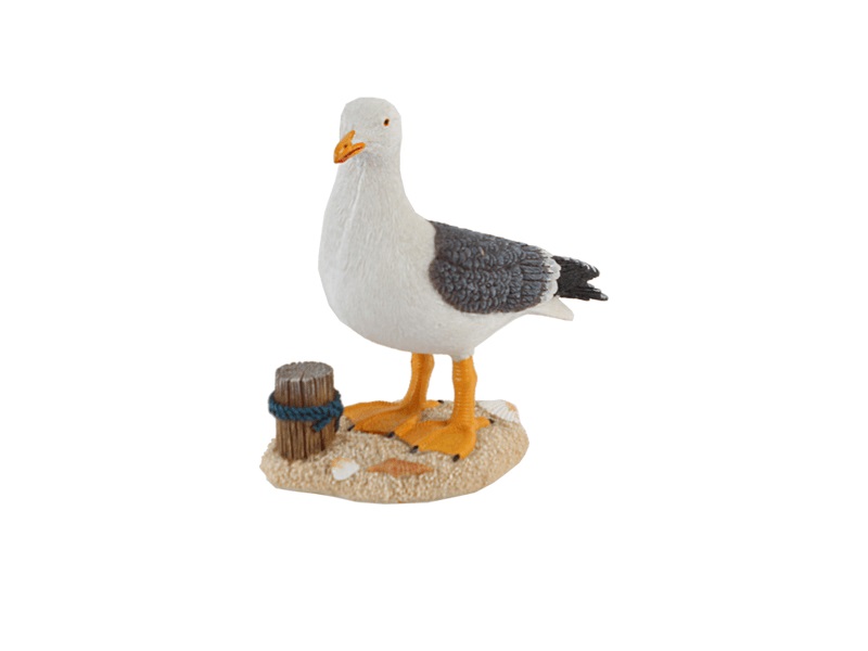 VORORDER-2026-22932 Möwe am Strand 12cm