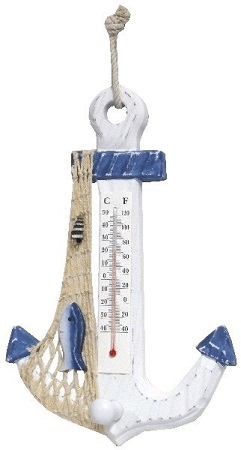 VORORDER - 23541 Anker mit Thermometer 26x16cm