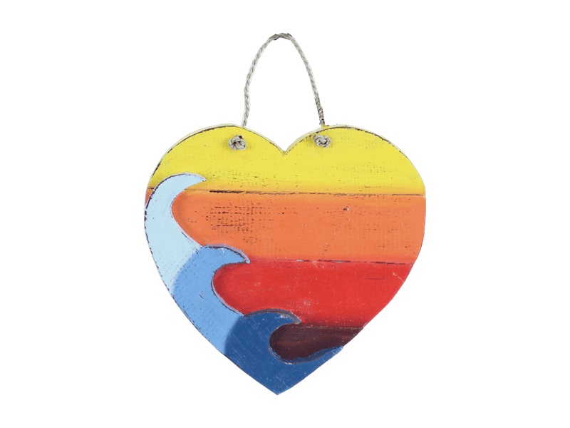 VORORDER-2026-24074 Herz Anhänger Regenbogen 20cm