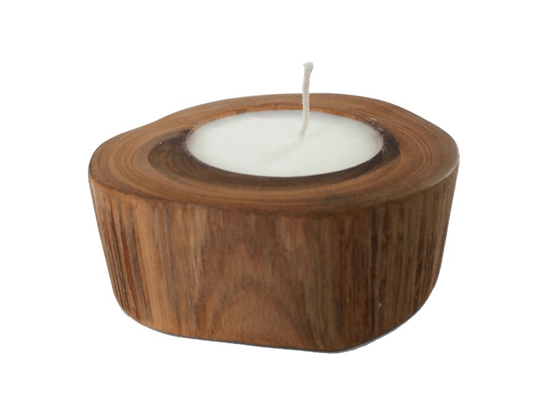 VORORDER-2026-24211 Teelicht Baumstamm 13cm