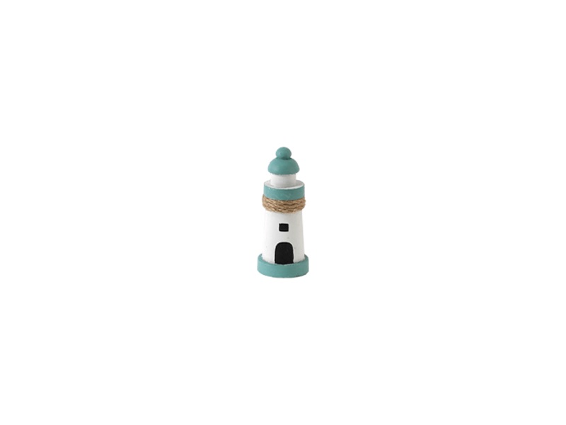 VORORDER-2026-24745 Leuchtturm Holz 9,5cm