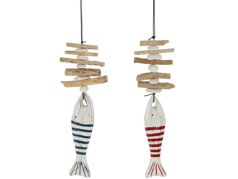 VORORDER-2026-25592 Treibholzkette Fisch 26cm