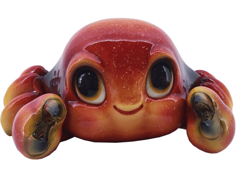 VORORDER-2026-25851 Krabbe rot 14cm