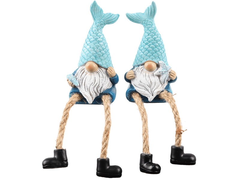VORORDER-2026-27791 Gnome Taubeine blau 17cm