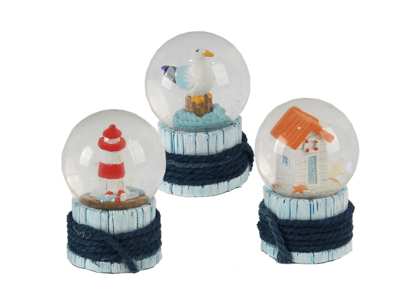 VORORDER-2026-28420 Schneekugel Möwe,Haus,LT 45mm
