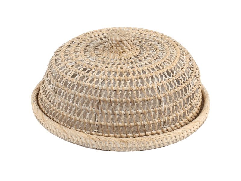 VORORDER-2026-29411 Rattan Food Cover 32cm