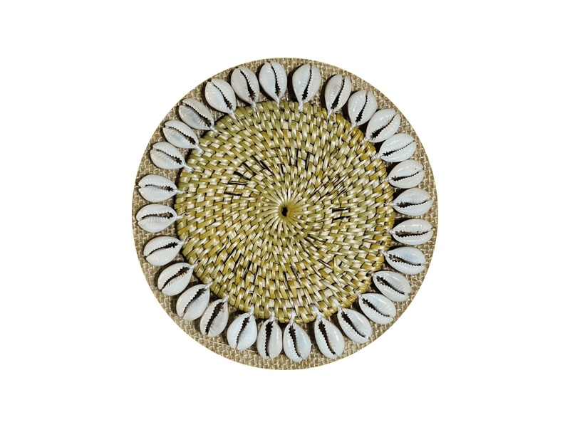 VORORDER-2026-29413 Muschel Untersetzer 13cm