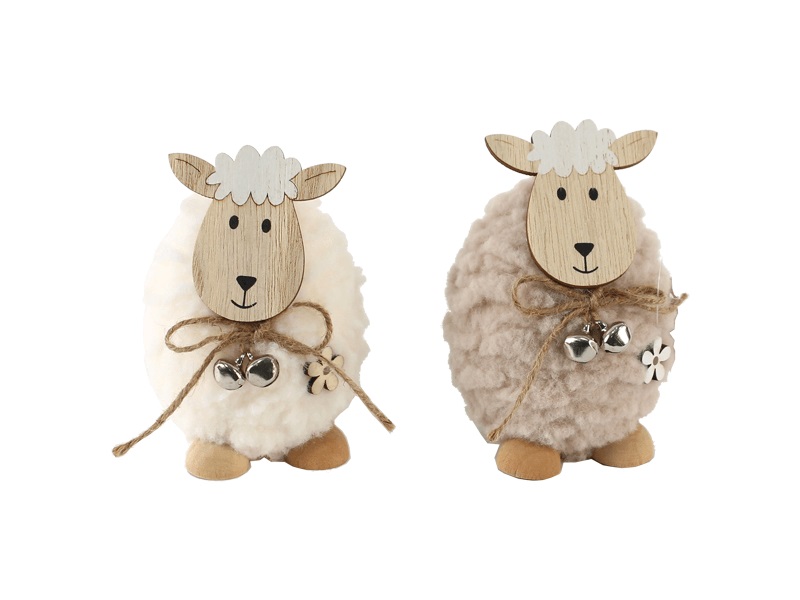 VORORDER-2026-35050 Pompom Schafe 12cm