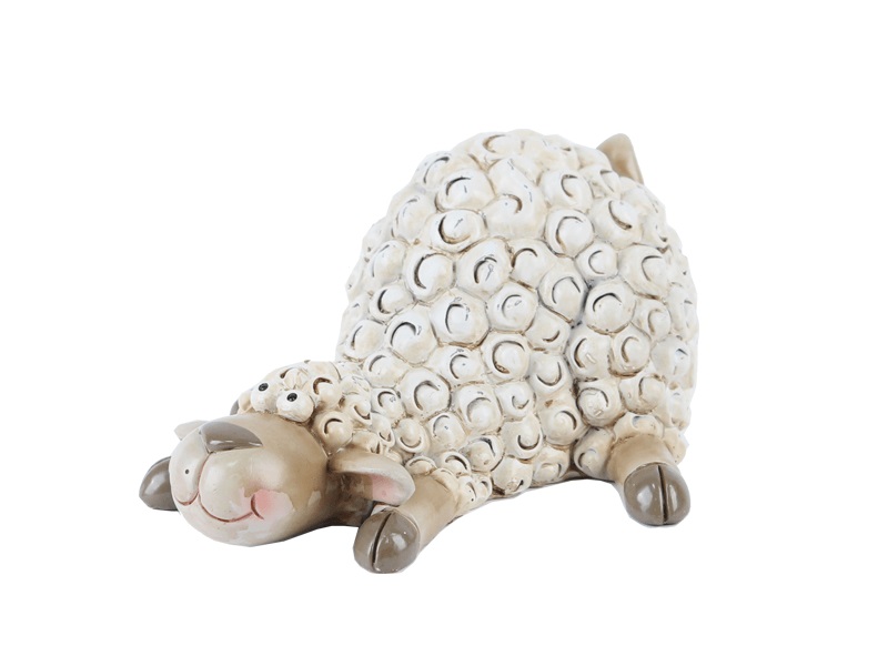 VORORDER-2026-35076 Schaf beige 18cm