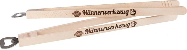 VORORDER-2027-36268 Holz Grillzange Buche  - 30cm