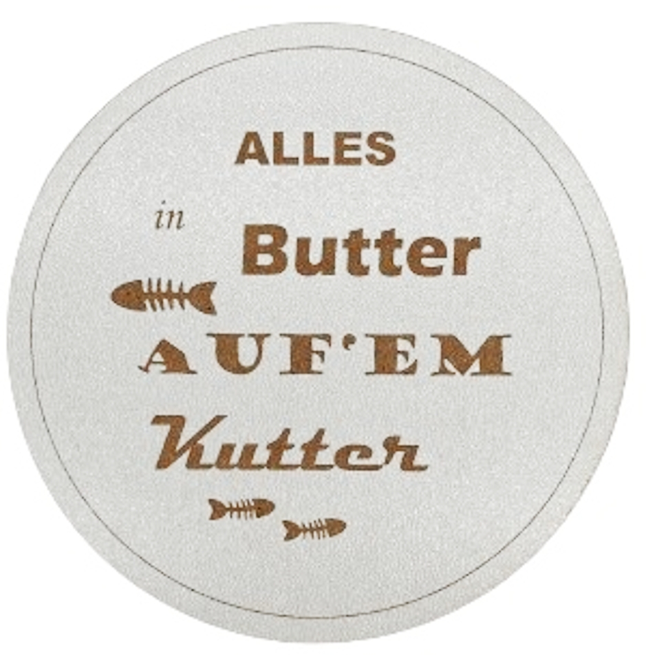 Untersetzer - Alles in Butter