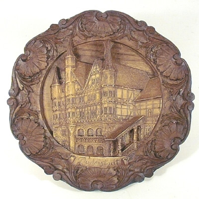 38031 Duderstadt Holzitteller 24cm