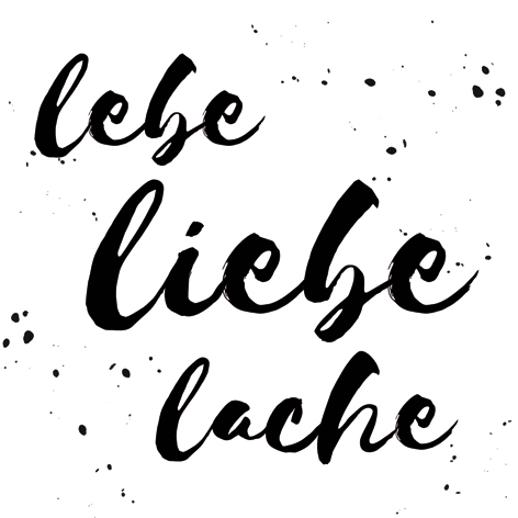 VORORDER - 42823 Servietten Lebe Liebe Lache