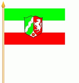 VORORDER - 60116 Stockflagge NORDRHEIN-WESTFALE
