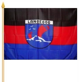 VORORDER - 60208 Stockflagge LANGEOOG