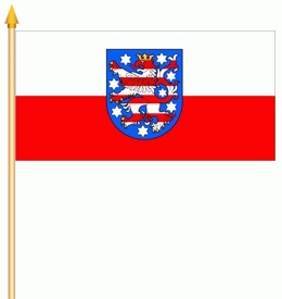 VORORDER - 60213 Stockflagge THÜRINGEN