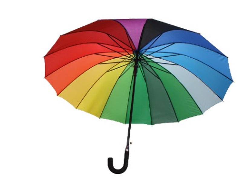 VORORDER - 62080 Regenschirm Regenbogenfarben
