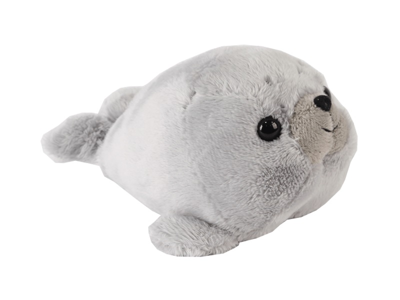 VORORDER-2026-77423 Plüsch Seehund grau 18cm
