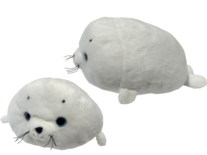 VORORDER-2026-77436 Plüsch Seehund Weiß 30cm