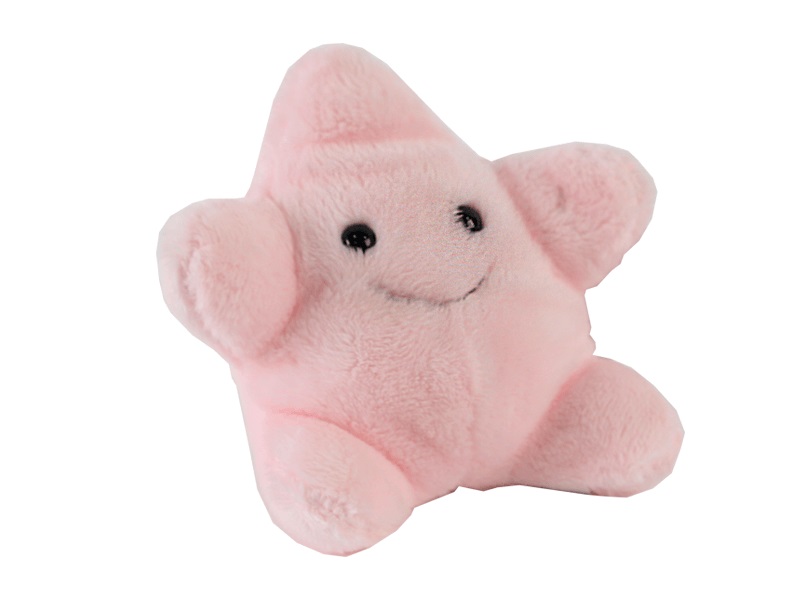 VORORDER-2026-77510 Plüsch Seestern Rosa 13cm